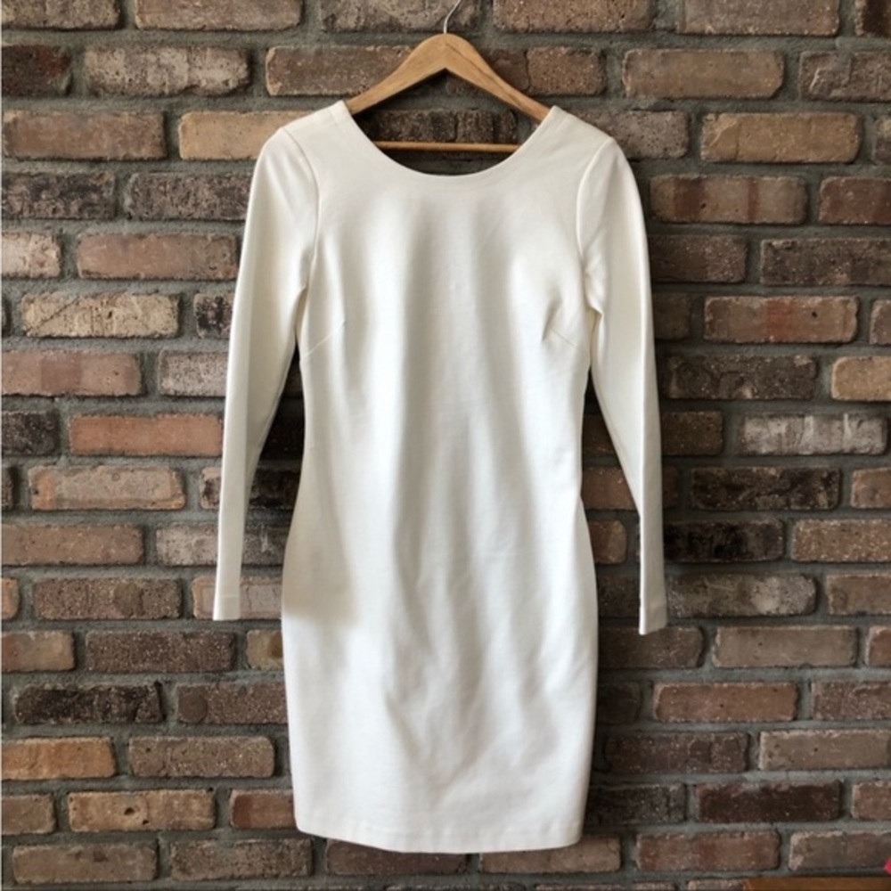 Banana Republic Ponte Zip Back Dress NWT